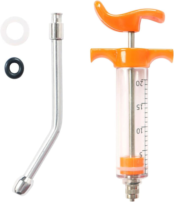 1 Pcs Goats Feed Water Filler, Drench Nozzle, Reusable Adjustable Dosage for Cattle, Sheep, Goats