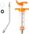 1 Pcs Goats Feed Water Filler, Drench Nozzle, Reusable Adjustable Dosage for Cattle, Sheep, Goats