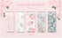 Monolike Floral Magnetic Bookmarks, Set of 5