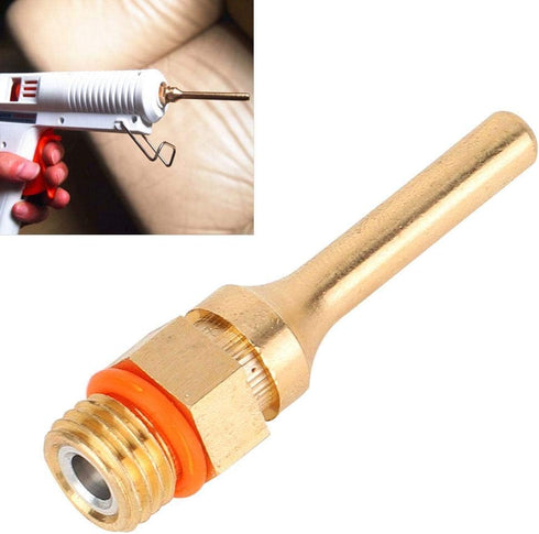 Hot Glue Gun Nozzle, Copper Tip Replacement Tool Accessories for Glue Gun (50mm)