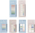 Tvoip 760 Pieces Tabs, 3 Size Sticky Index Tabs Pet Flags Page Markers for Office Supplies Stationery