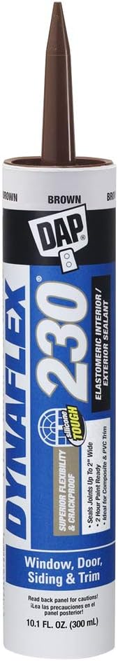 DAP DYNAFLEX 230 (18302) Brown Raw Building Material, 10.1 oz