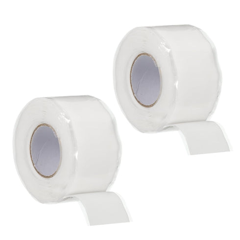 PATIKIL 2 Pack Self-Fusing Silicone Tape 1" x 10' - Waterproof Hose Repair Tape for Plumbing Leak Sealing