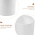 4PCS Kichvoe Hanging Cup Holder for Rolling Cart - Hanging Pen Holders Storage Containers - Rolling Cart Accessories