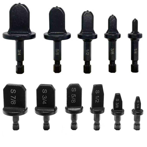 11pcs HVAC Repairing Set, Air Conditioner Copper Tube Expander Swaging Tool with 1/4'', 3/8'', 1/2'', 5/8'', 3/4'',