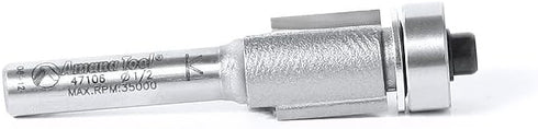 Amana Tool 47106 Carbide Tipped Flush Trim 1/2 Dia x 1/2 x 1/4" Shank