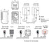 Mechanical Thermostat, 0-60 Adjustable Normally Close Temperature Controller Switch (KTO011)