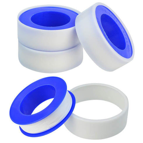 30 Rolls Thread Seal Tapes, Teflon Tape 1/2 PTFE Pipe Sealant for Plumbing, 1/2" x 394" White