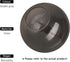 WEIYOUDJ Lights,5.9 2.64" 5.9") Lighting Replacement Glass Globe Shade,Smoke Gray Lampshade Glass Accessories