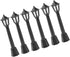 EXCEART 6pcs Miniature Lights - Tiny House Streetlights Model, Christmas Decorations Doll House Accessory