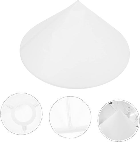 Tofficu Lamp Shade Umbrella Shape Light Socket Cover Cloth Lampshade for Table and Floor Lamps Versatile Indoor