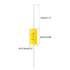 PATIKIL 1uF 250 V CBB20 Capacitor, 1 Pcs Axial Audio Speaker Crossover Step-Less Film Capacitor MKP Capacitor for Audio Equipment Appliances, Yellow
