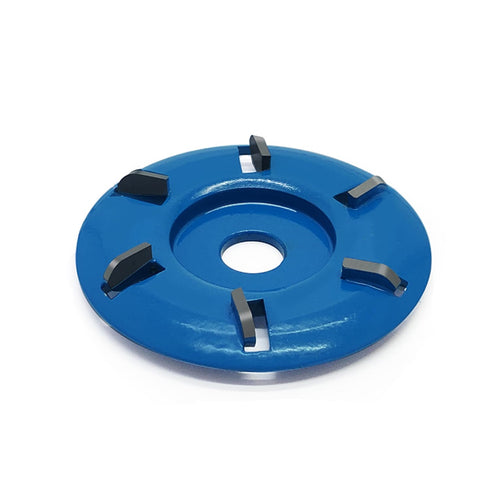 Wood Carving Disc, 6 Teeth Grinder Wheel for Angle Grinder, Chainsaw Wheel for Wood Shaping and Cutting