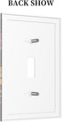 HTSAHKV Sunset 3 5 Inch Giraffe Wall Plate Light Switch Cover Single Gang Outlet Faceplate Print Plate Cover X