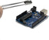 MMOBIEL Industrial Precision Fiber Grip Soldering Tweezer, Stainless Steel Cross Locking Tip for Electronics Repair