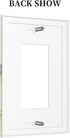 Fuzquwu 3 5x3 Inchs Broccoli Pattern Single Toggle Light Switch Wall Plate Modern Wall Plate Cover Easy Install