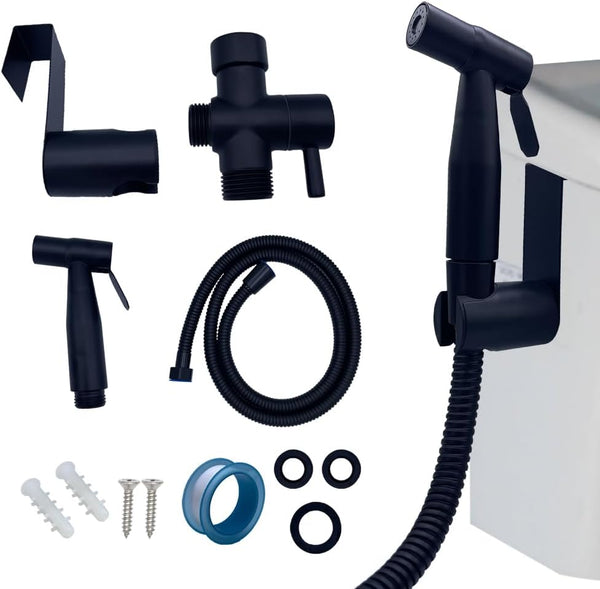 ZipSeven Handheld Toilet Bidet Sprayer for Toilet Bathroom Bidet Sprayer Set Jet Sprayer