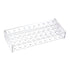 uxcell Test Tube Rack Holder - Lab Stand Acrylic 40-Well Clear for 0.2ml, 10ml