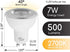 Euri Lighting EP16-7W5020eG-2 Dimmable LED PAR16, GU10 Base, 7W (50W Equal), 500lm, 2700K Warm White, 2 Count