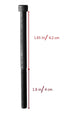 Socket Head Cap Screw, 1/4-20 x 3-1/4", Alloy Steel, Black Oxide, Hex Socket Coarse Thread, 1/4 inch Hexagonal Allen