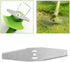 1Pc Silver Metal Lawn Mower Saw Blade Head Replacement Parts, Universal Craftsman String Trimmer Attachments