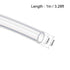 uxcell Silicone Tubing, 1/2"(13mm) ID x 11/16"(18mm) OD, 3.3ft Silicone Rubber Tube for Pump Transfer