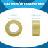 Blue Lake ECOLIFE Plastic Free Tape Dispenser with 4 Rolls 3/4 in x 630 in Transparent Tape, Tape Dispenser Desk for Gift Wrapping, Office, Home, School by Blue Lake