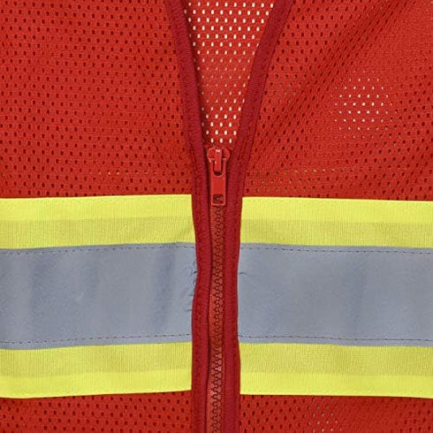 Radians SV22-1 Economy Class 1 Safety Vest, Red, 3X-Large