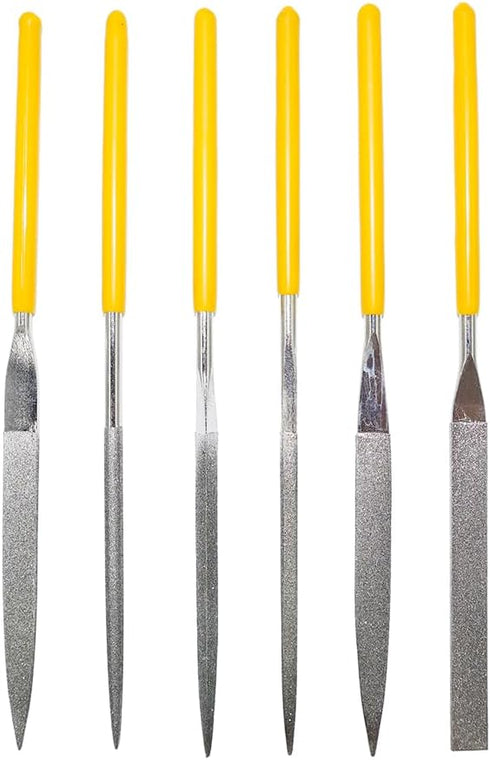 Zenport AGF170 6-Piece Diamond File Set for Precision Filing