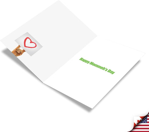 NobleWorks Happy Mother's Day Card Funny, Humor Mom Greetings with Envelope