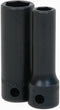 Williams JHW12M-608 SUPERTORQUE 3/8-Inch Drive Deep Impact 6 Point Socket, 8mm Size, Black Industrial Finish, Designed for Maximum Engagement on 6-Point Fasteners by Williams