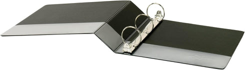 OfficeMax Durable Reference Binders, Round Ring 2", Black
