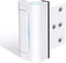 Door Reinforcement Lock Withstands 800lbs of Force - White Extra Proof Door