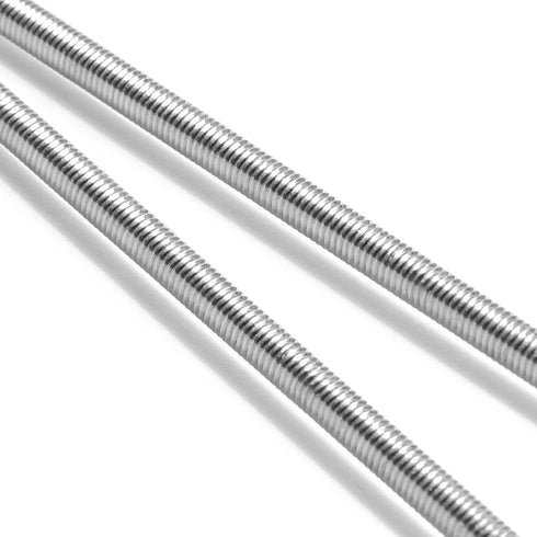 Feelers 304 Stainless Steel M5-0.8 Fully All Threaded Rod, Long Threaded Screw, Right Hand Threads, 250mm Length?Pack