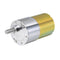 uxcell 24V DC 570 RPM Gear Motor, High Torque Electric Reduction Gearbox with Eccentric Output Shaft