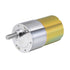 uxcell 24V DC 570 RPM Gear Motor, High Torque Electric Reduction Gearbox with Eccentric Output Shaft