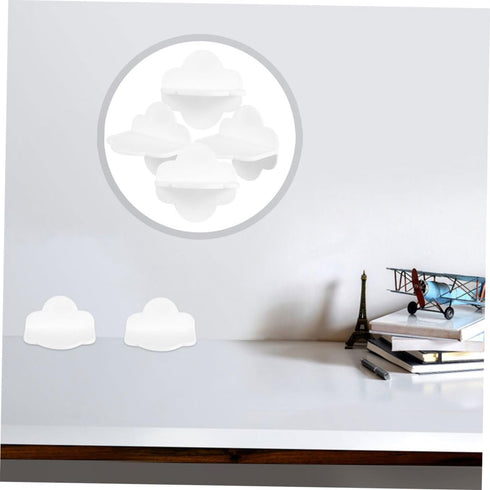 8pcs Kisangel Furniture Wall Anchors Self-adhesive Proofing Straps for Bookcases Cabinets and Tv Stands No Drilling