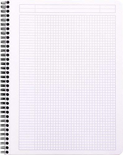 Rhodia Exaclair Graph Notebook 9 X 11 3/4 (Orange), A4+ (193008C) by Rhodia