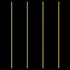 Favordrory 4PCS Brass Round Rod, 3/16 Inch Diameter, 14 Inches Length