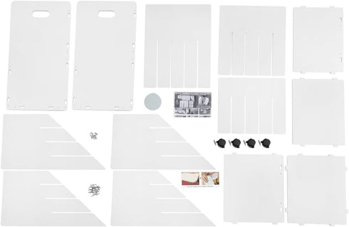 lxrnqcey 20-Slot Blueprint Organizer, Roll File Storage Holder, Construction Plan Holders, Blueprint Storage