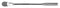Stainless Steel Lab Spatula - Flat Square/Spoon Ends, 9"