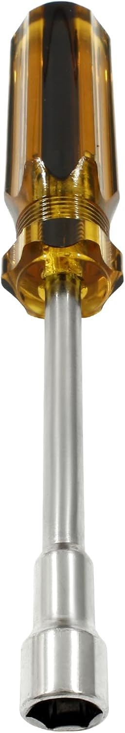 10mm Socket Wrench Screwdriver, Hex Socket Wrench High-Carbon Steel Nut Driver with Non-Magnetic Tip