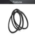 Othmro 10pcs Nitrile Rubber O-Rings, 4mm Wire Dia 125mm OD for Oil or Air Sealing, Black