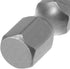 uxcell 10 Pcs 3mm Slotted Tip Magnetic Flat Head Screwdriver Bits, 1/4 Inch Hex Shank, 4-inch Length