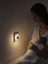 in(4-Pack), 0.5W LED Night Lights Plug Dusk to Dawn Sensor Auto-On/Off, Heart Shaped Nightlight for Bedroom, Bathroom