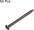 uxcell Small Tiny Brass Nails 1.5x20mm for DIY Wooden Hardware Accessories 50pcs