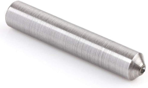 Trolleyshop Round Diamond Pen Dresser Grinder Shank, 1pc Silver 9.4 x 49mm/3/8" x 2" Grinding Wheel Single Point