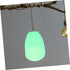 Amosfun Horseshoe Lampshade Elegant Inclined Plastic Lamp Cover for Floor and Table Lamps Green Opening Soft Light