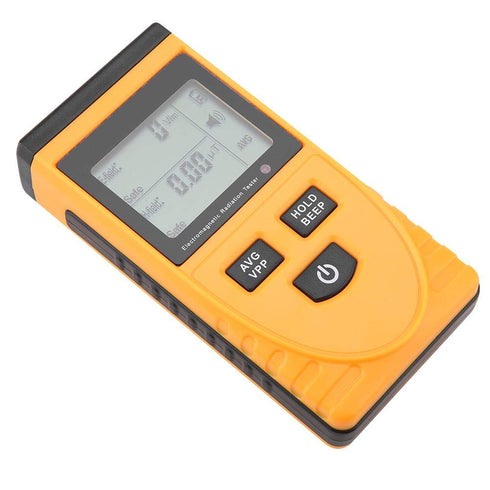 Electromagnetic Radiation Detector Radiation Tester GM3120, Sound and Light Alarm, Large LCD Display Screen