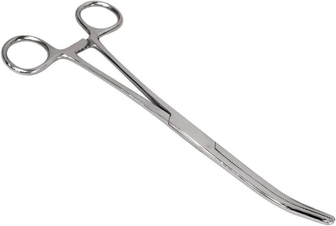 HTS 161S2 2 Pc Locking Straight & Curved Hemostat Set, 8"